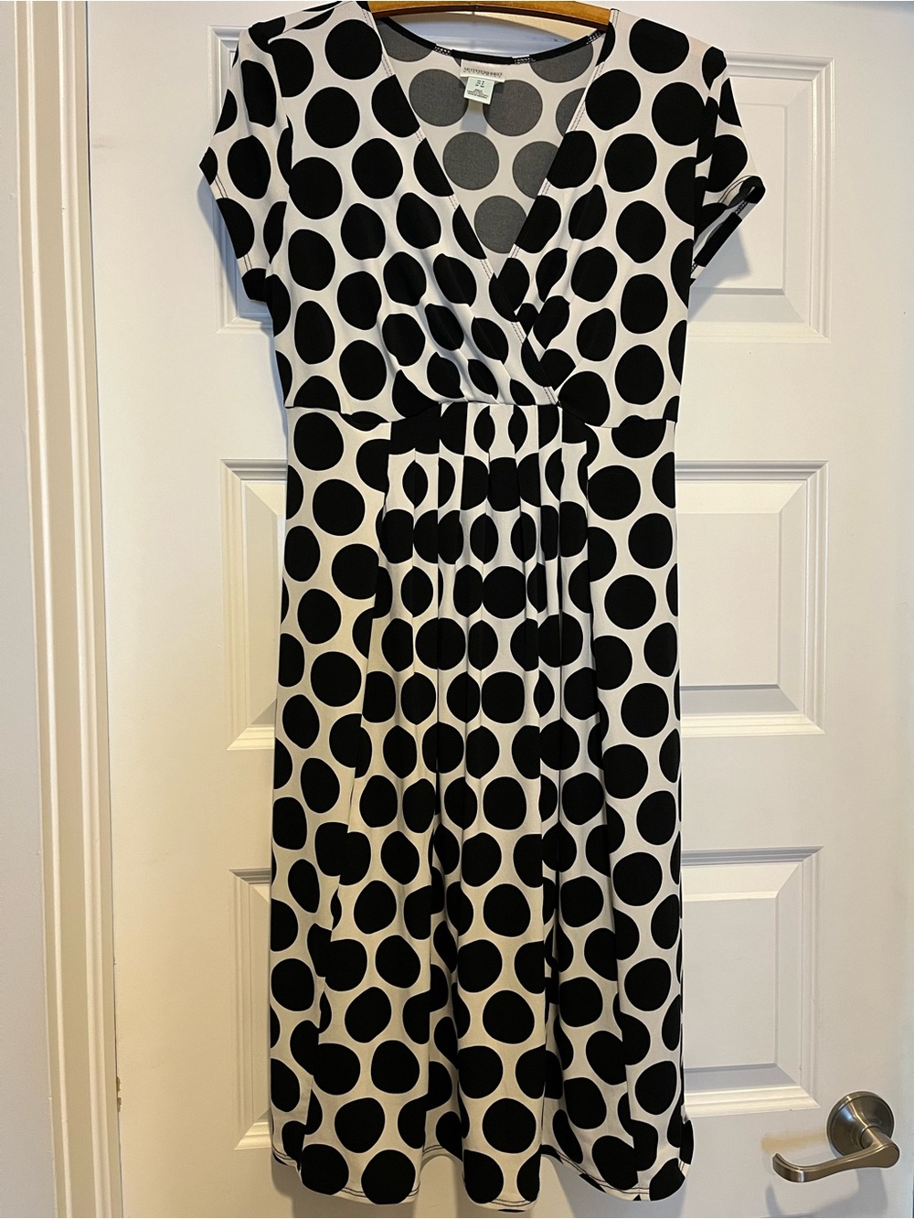 Black & White Polka Dot Dress